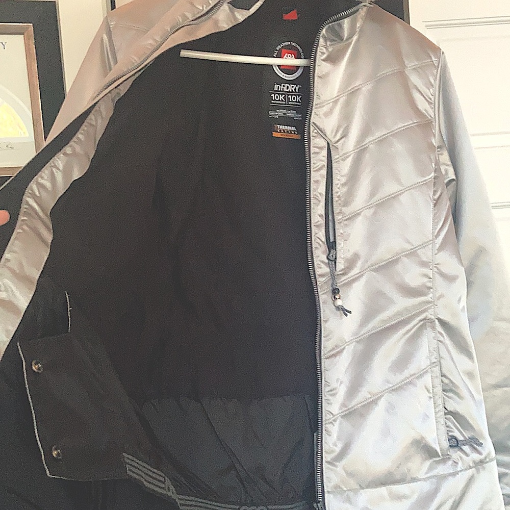 Matte Silver Jacket By Six Eight Six View 5